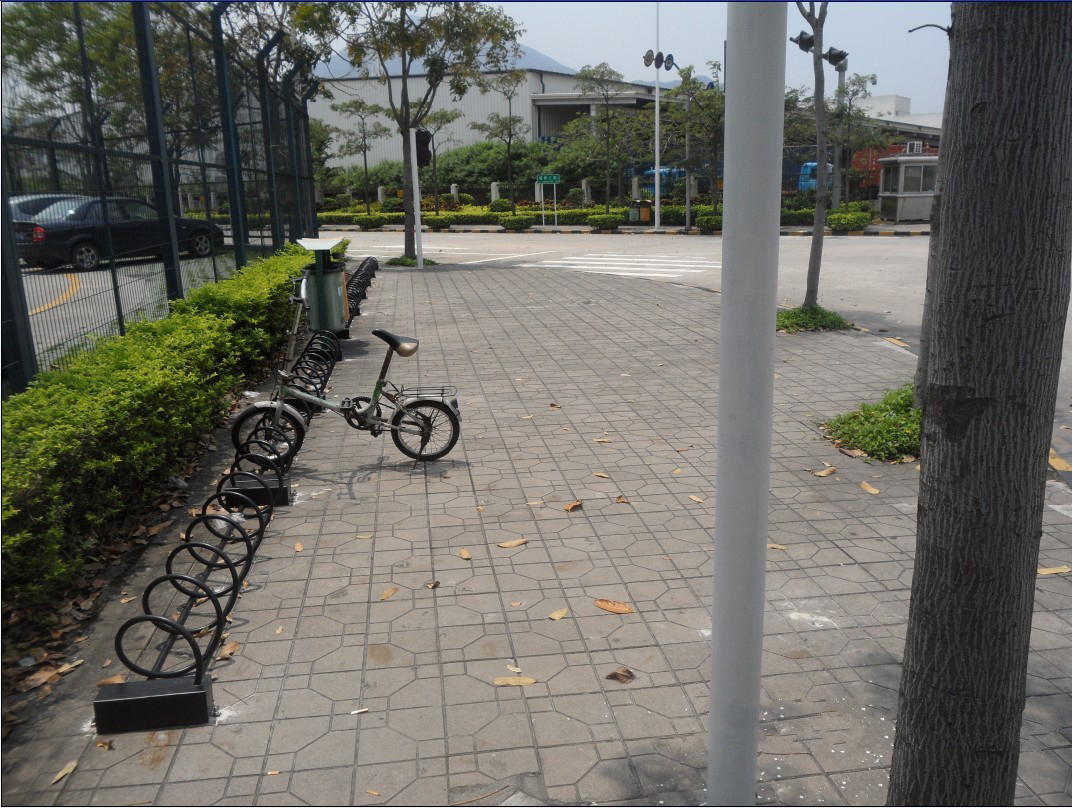 低碳環保城市當然少不了自行車停車架